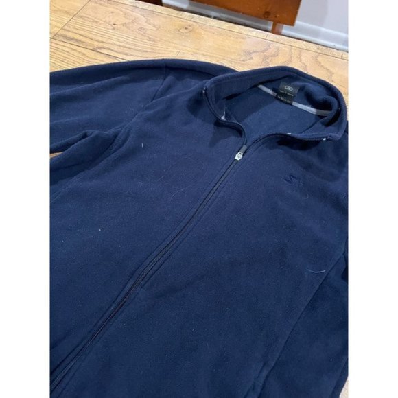 Small Navy Blue Fleece Jacket - Picture 2 of 5